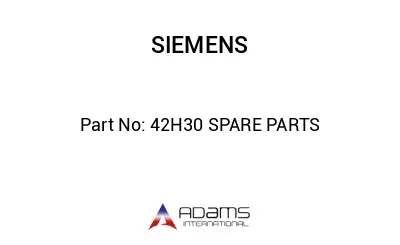 42H30 SPARE PARTS