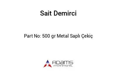 500 gr Metal Saplı Çekiç