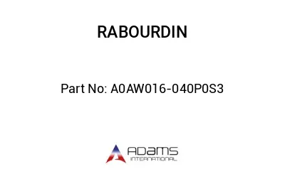 A0AW016-040P0S3