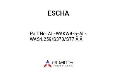 AL-WAKW4-5-AL-WAS4.259/S370/S77 Â Â