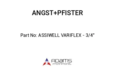 ASSIWELL VARIFLEX - 3/4"