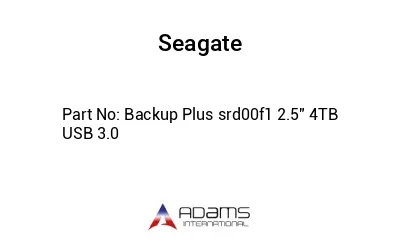 Backup Plus srd00f1 2.5" 4TB USB 3.0 