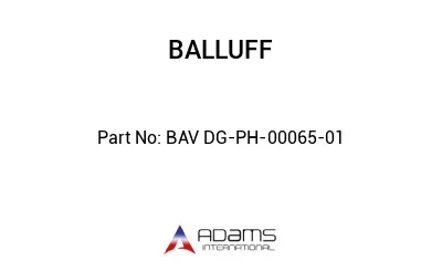 BAV DG-PH-00065-01									