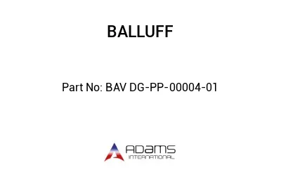 BAV DG-PP-00004-01									