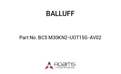 BCS M30KN2-UOT15G-AV02									