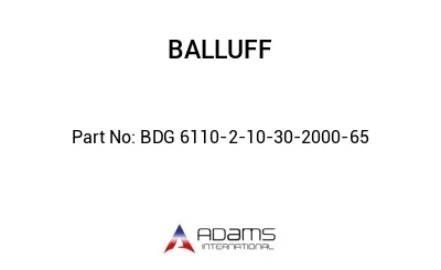 BDG 6110-2-10-30-2000-65									