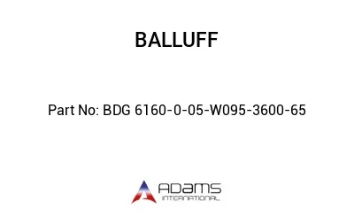 BDG 6160-0-05-W095-3600-65									