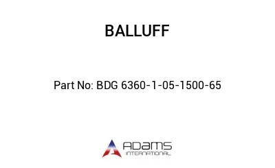 BDG 6360-1-05-1500-65									