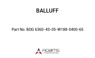 BDG 6360-4S-05-W188-0400-65									