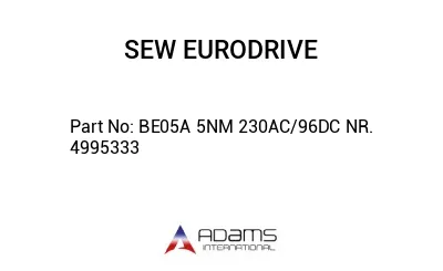 BE05A 5NM 230AC/96DC NR. 4995333