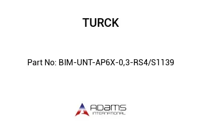 BIM-UNT-AP6X-0,3-RS4/S1139