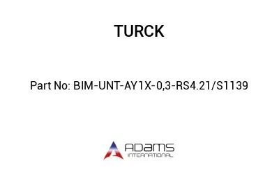 BIM-UNT-AY1X-0,3-RS4.21/S1139