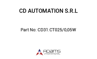 CD31.CT025/0,05W