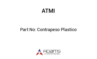 Contrapeso Plastico