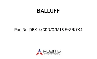 DBK-4/CDD/O/M18 E+S/K7K4									