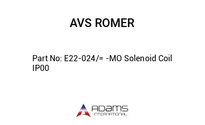 E22-024/= -MO Solenoid Coil IP00