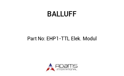 EHP1-TTL Elek. Modul									