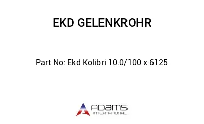 Ekd Kolibri 10.0/100 x 6125