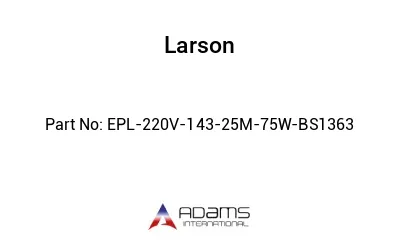 EPL-220V-143-25M-75W-BS1363