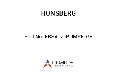 ERSATZ-PUMPE-GE