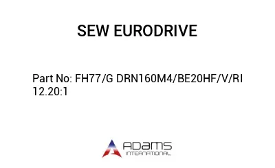 FH77/G DRN160M4/BE20HF/V/RI 12.20:1