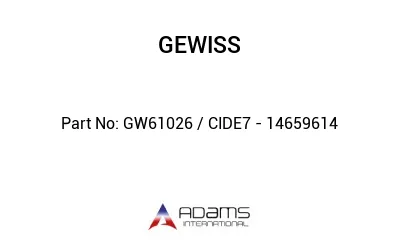 GW61026 / CIDE7 - 14659614