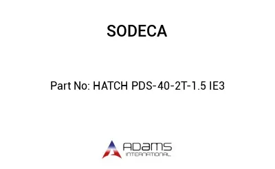 HATCH PDS-40-2T-1.5 IE3