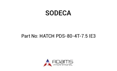 HATCH PDS-80-4T-7.5 IE3