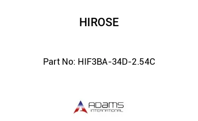 HIF3BA-34D-2.54C