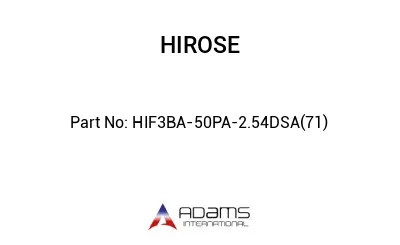 HIF3BA-50PA-2.54DSA(71)