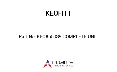 KEO850039 COMPLETE UNIT