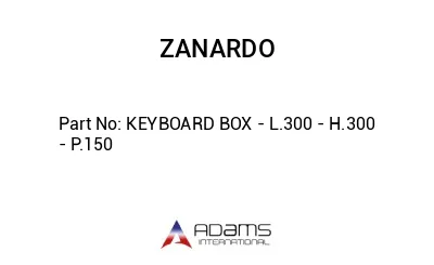 KEYBOARD BOX - L.300 - H.300 - P.150