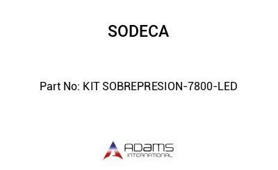 KIT SOBREPRESION-7800-LED