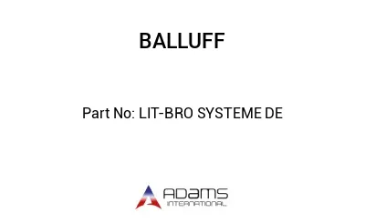 LIT-BRO SYSTEME DE									