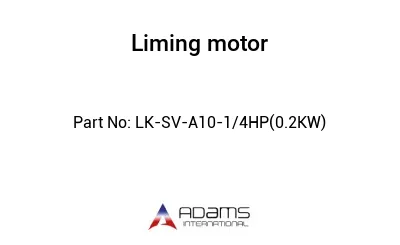 LK-SV-A10-1/4HP(0.2KW)