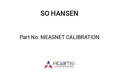 MEASNET CALIBRATION