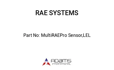 MultiRAEPro Sensor,LEL