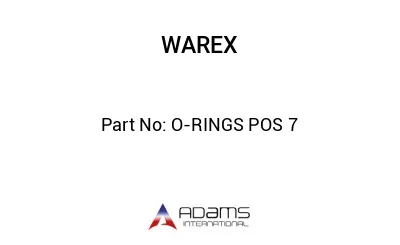 O-RINGS POS 7