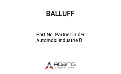 Partner in der Automobilindustrie D									