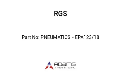 PNEUMATICS - EPA123/18