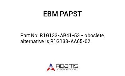 R1G133-AB41-53 - oboslete, alternative is R1G133-AA65-02