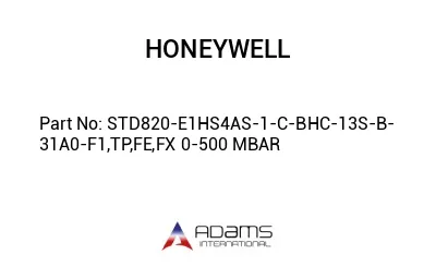 STD820-E1HS4AS-1-C-BHC-13S-B-31A0-F1,TP,FE,FX 0-500 MBAR