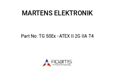 TG 50Ex -ATEX II 2G IIA T4