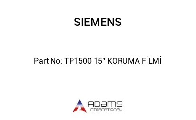 TP1500 15'' KORUMA FİLMİ