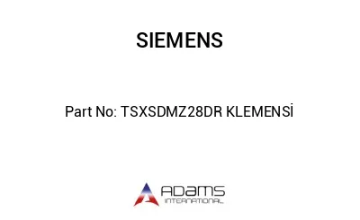 TSXSDMZ28DR KLEMENSİ